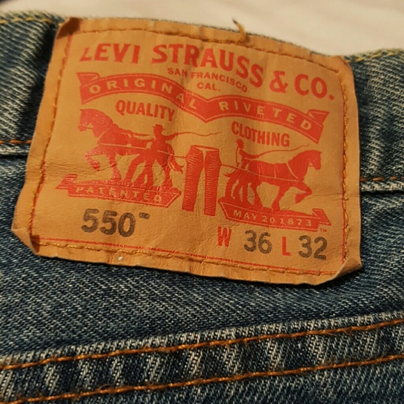 Levi's 550 36x32 - Picture 2 of 3